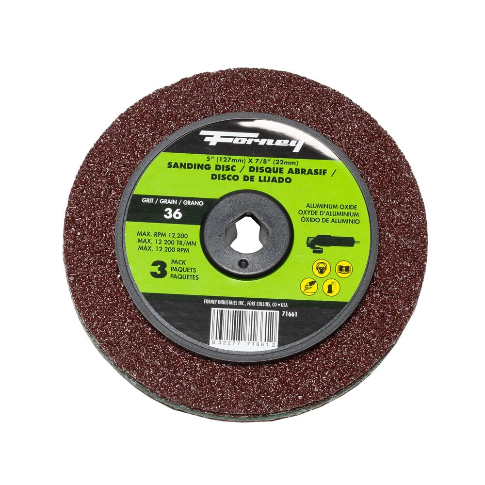 71661 Resin Fibre Sanding Disc, Al